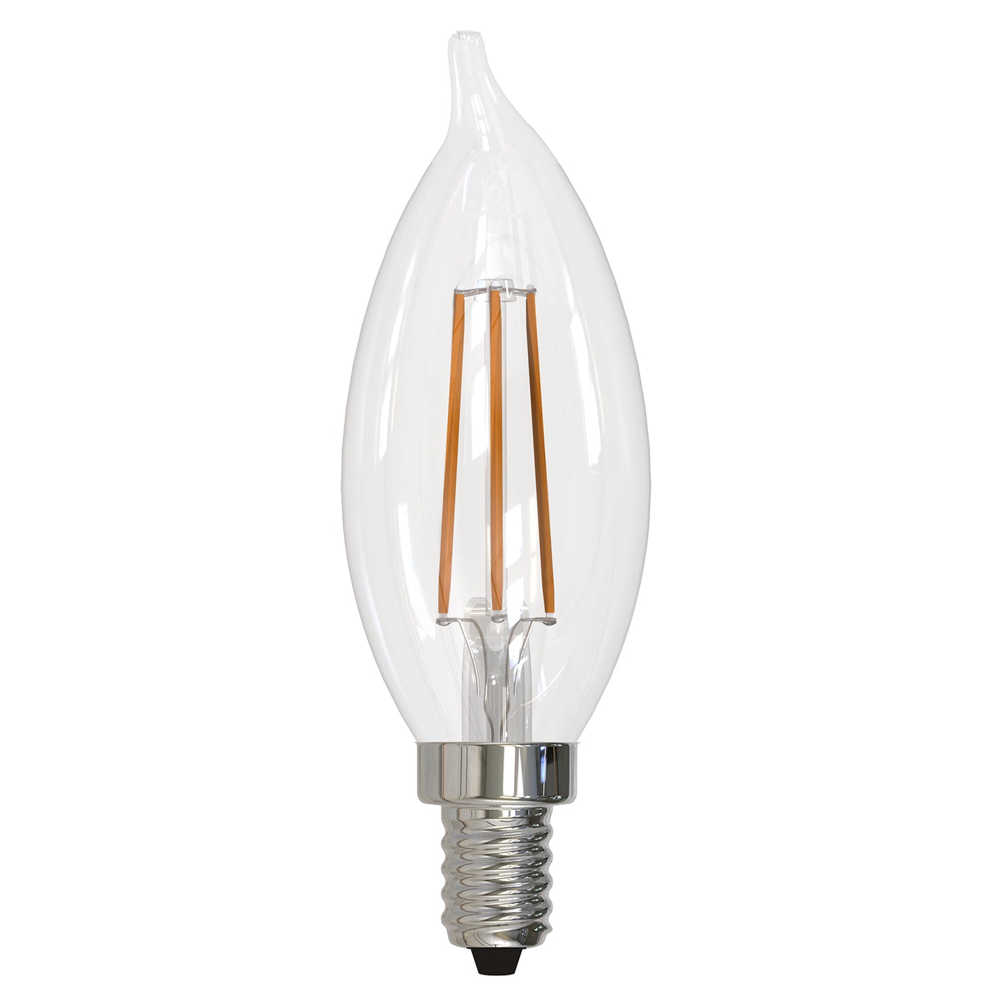 CLEAR CANDELABRA CA10 LED BULB